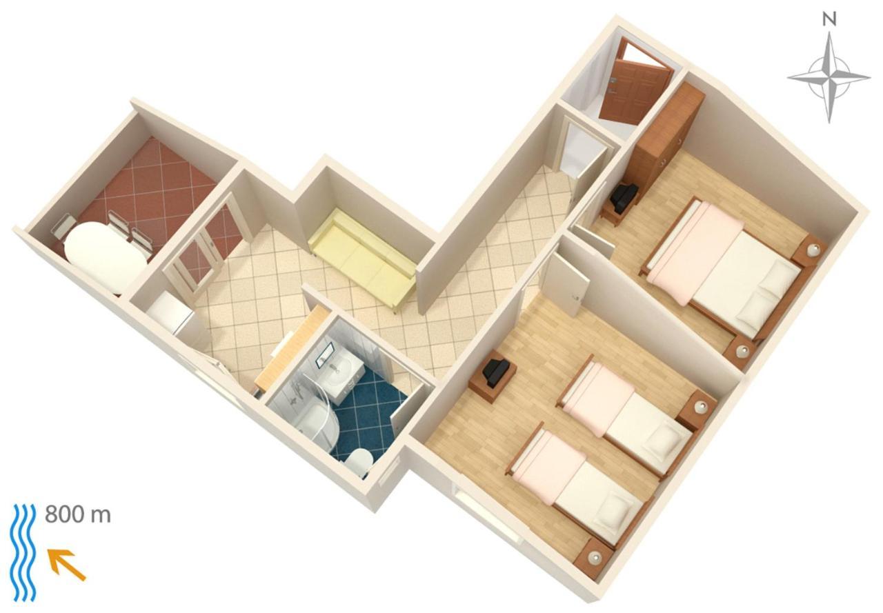 Apartments And Rooms With Parking Space Njivice, Krk - 5458 المظهر الخارجي الصورة